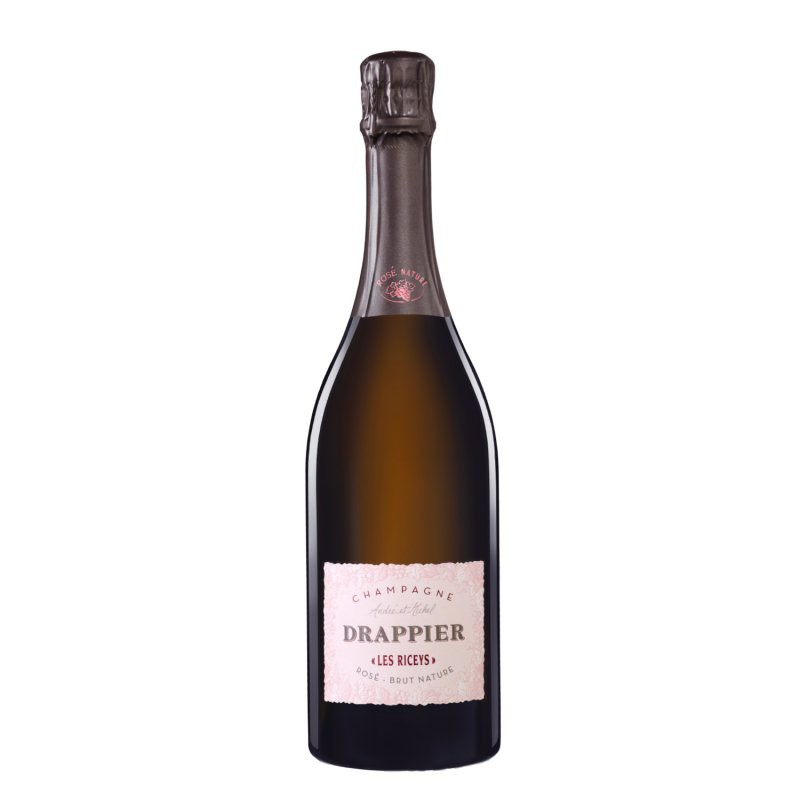 Champagne DRAPPIER Brut nature Rosé les RICEYS (étui)