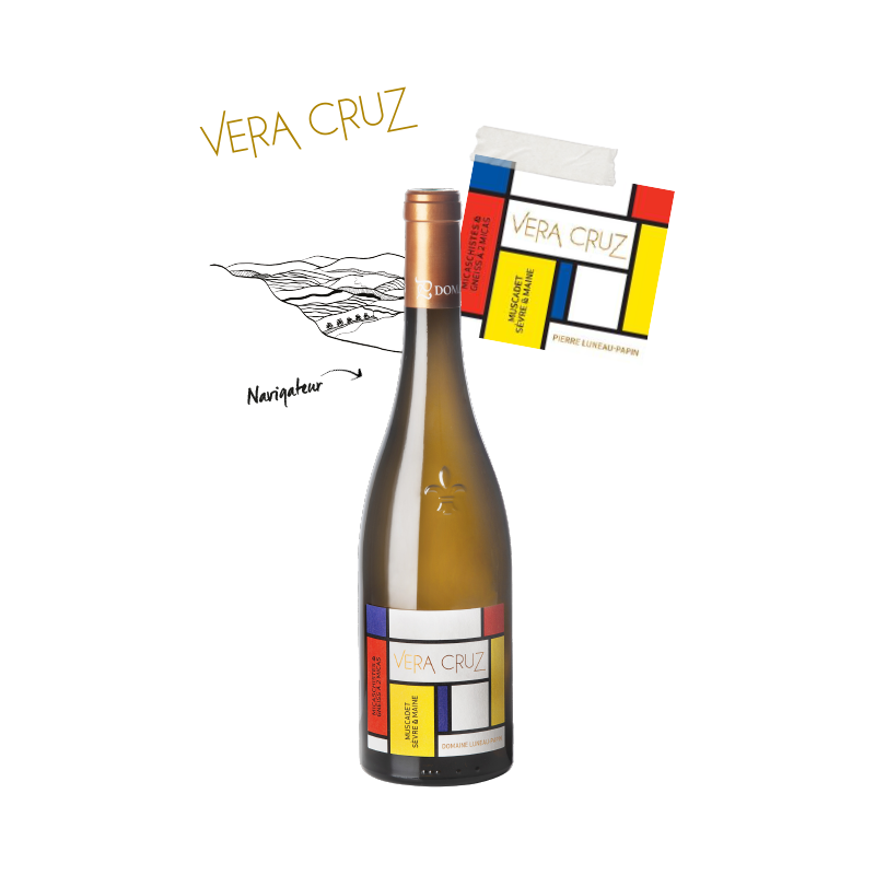 LOIRE MUSCADET Cuvée VERA CRUZ 2022 Domaine LUNEAU PAPIN