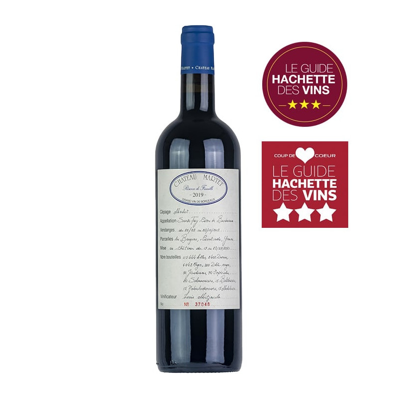 BORDEAUX ST FOY  Réserve de famille Chateau MARTET 2019