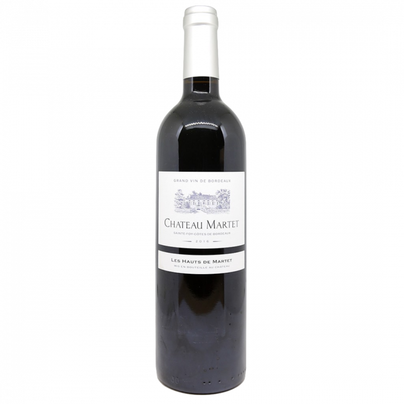 BORDEAUX ST FOY Château MARTET Les Hauts de MARTET 2021 BORDEAUX ST FOY Château MARTET Les Hauts de MARTET 2021