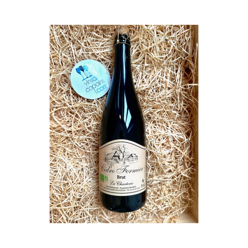 CIDRE fermier Normand BIO La Charterie